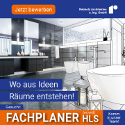 Stellenausschreibung: Fachplaner HLS