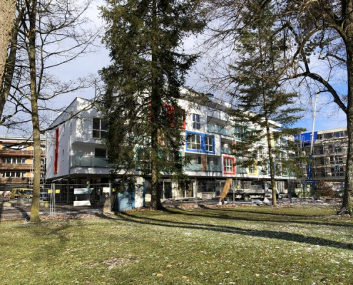 Baustelle Wohnen am Park, Bad Dürrheim