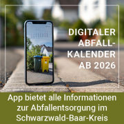 Digitaler Abfallkalender Schwarzwald-Baar-Kreis