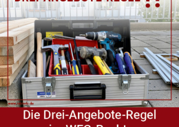 Drei-Angebote-Regel im WEG-Recht