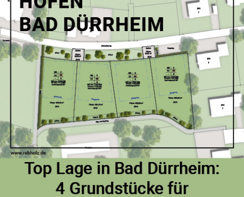 Bad Dürrheim – Grundstücke für Einfamilienhäuser