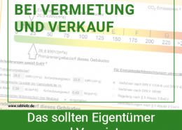 Energieausweis bei Vermietung und Verkauf: Was Eigentümer wissen müssen