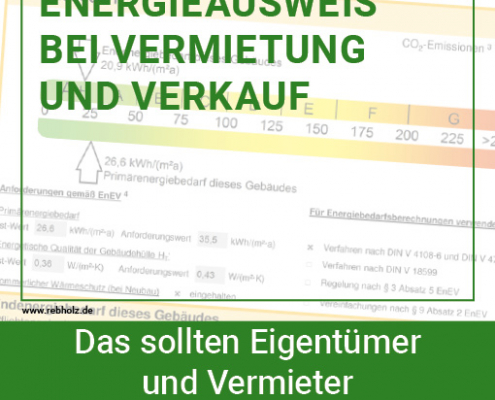 Energieausweis bei Vermietung und Verkauf: Was Eigentümer wissen müssen