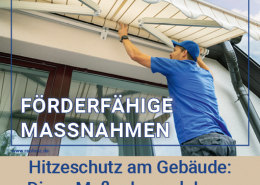 Hitzeschutz – Förderfähige Maßnahmen - Infobild
