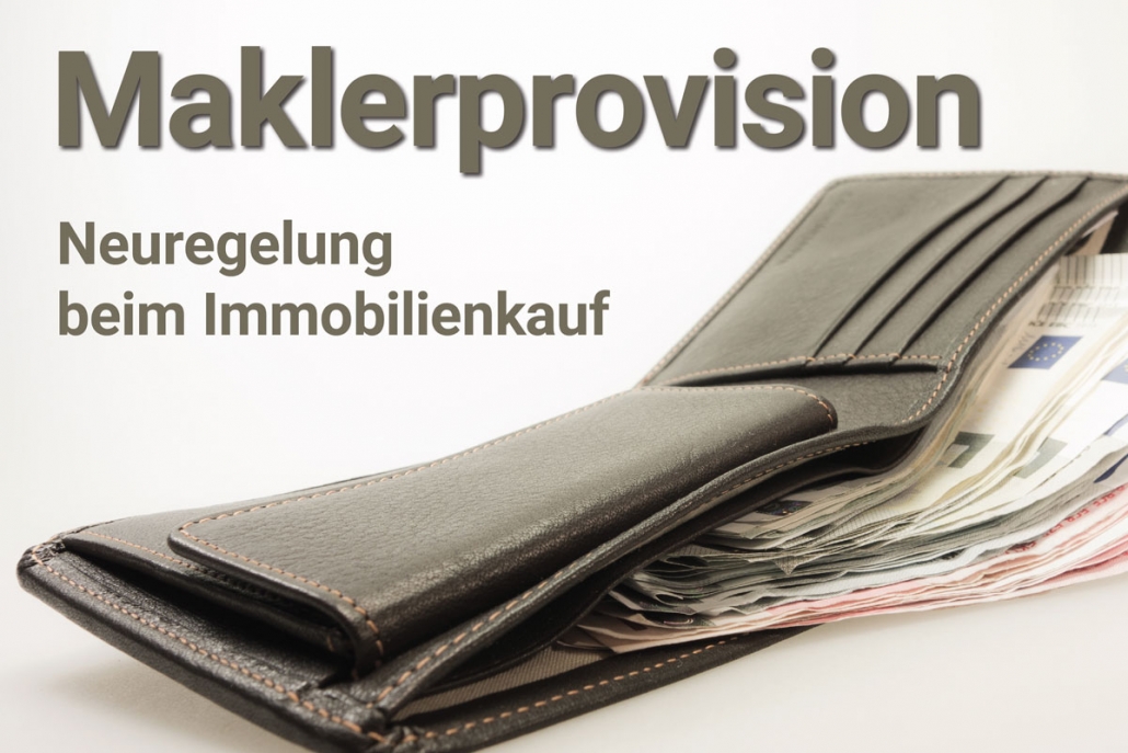 Neues Gesetz zur Maklerprovision