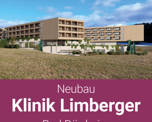 Visualisierung Neubau Klinik Limberger, Bad Dürrheim