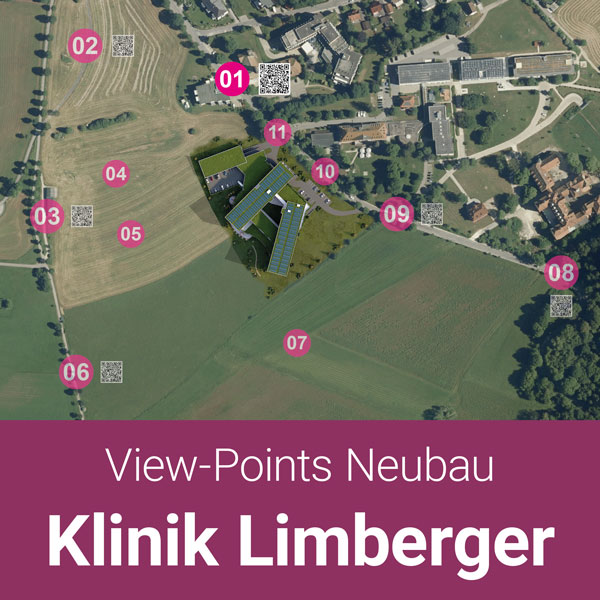 Visualisierung Neubau Klinik Limberger View-Points