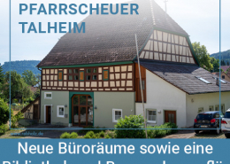 Pfarrscheuer Talheim erfolgreich saniert - Infobild