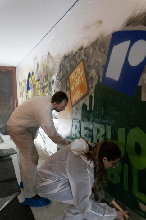 Rebholz Weihnachtsfeier 2025 – beim Sprayen Rebholz Weihnachtsfeier 2025 - beim Sprayen