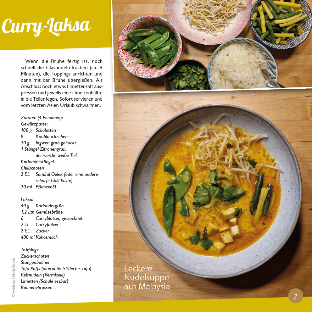 Rebholz SUPPENbook - Rezept Curry Laksa