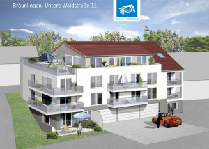 3D Visualisierung - Mehrfamilienhaus in Bräunlingen, Untere Waldstraße 11