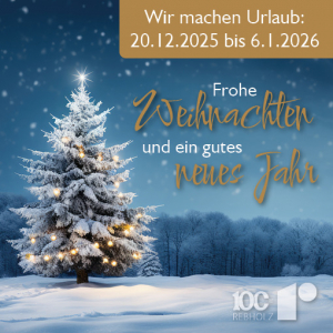 Rebholz Immobiliengruppe Öffnungszeiten 2025 über Weihnachten