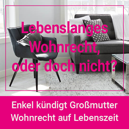 Wohnrecht auf Lebenszeit