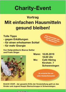 Charity-Event zum Thema "Gesund bleiben"