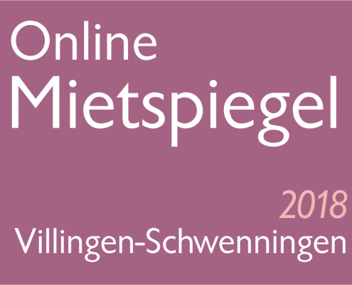 Hinweis Online Mietspiegel Villingen-Schwenningen 2018