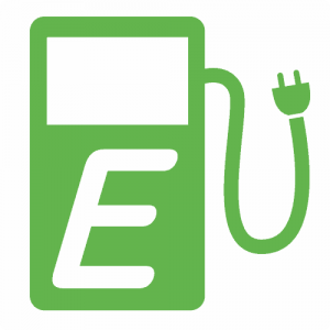 Icon E-Ladestation – Ladeinfrastruktur für E-Mobilität
